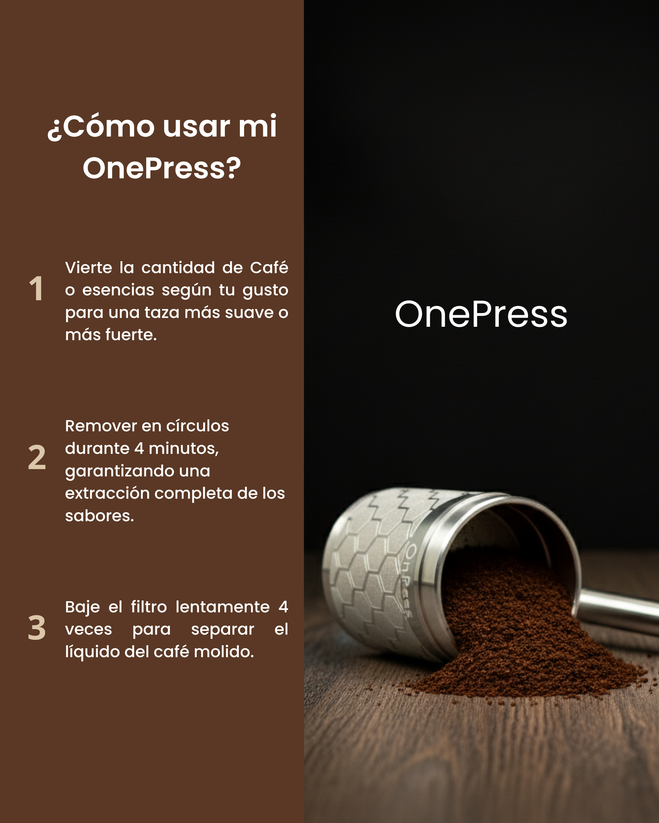 OnePress Coffee Maker