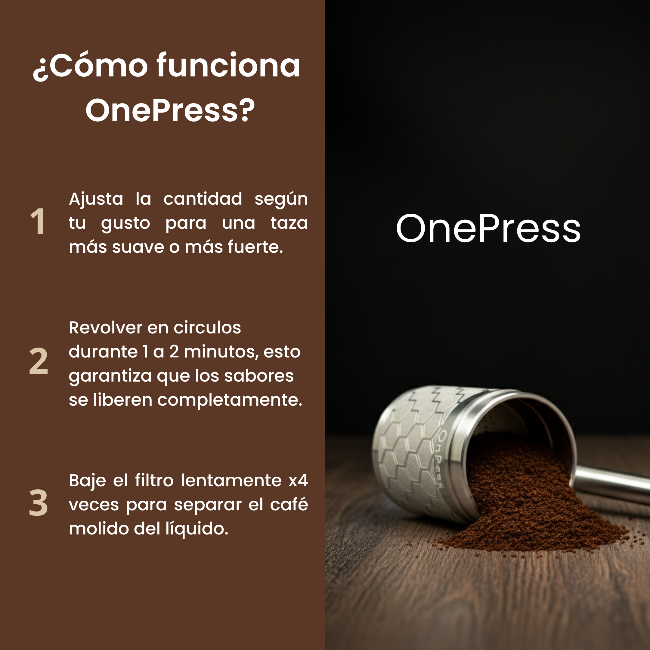 OnePress Coffee Maker